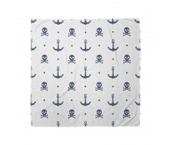 Anchors and Skulls Bones Bandana