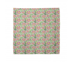 Pastel Large Flower Petals Bandana