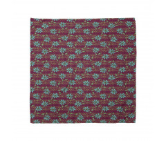 Vivid Garden Buds Blooming Bandana