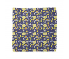 Sleeping Animals Cartoon Bandana