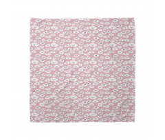 Fluffy Cumulus Cartoon Art Bandana