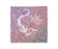 Eastern Elephant Zentangle Bandana