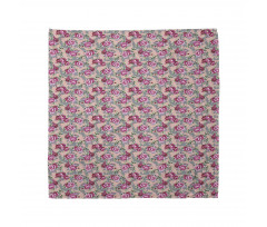 Modernized Vibrant Floral Bandana