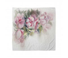 Watercolor Romantic Flowers Bandana