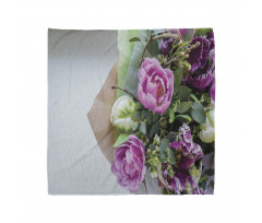 Delicate Floral Bouquet Photo Bandana