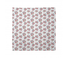 Delicate Flowers Art Bandana