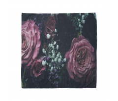 Dreamy Romantic Flower Bandana