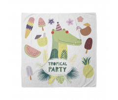 Tropical Party Ice Cream Bandana