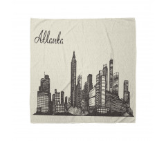 Grunge City Skyline Vintage Bandana