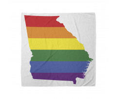 Colorful Stripes Gay Pride Bandana