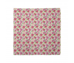 Summer Tropical Flowers Bandana