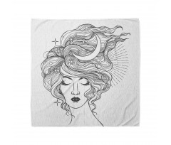 Modern Woman Starry Hair Bandana