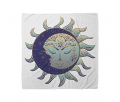 Boho Sun and Crescent Bandana