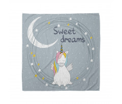 Night Nursery Unicorn Moon Bandana