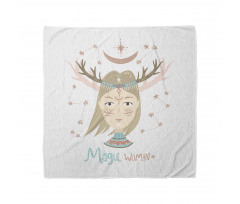 Magic Woman Elk Horns Bandana