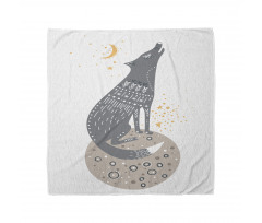 Howling Wolf Planet Bandana