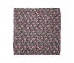 Charming Ornate Roses Bandana