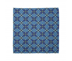 Floral Repeating Tile Art Bandana