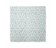 Pattern with Flower Stem Bandana