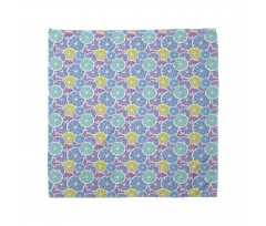 Abstract Colored Citrus Art Bandana