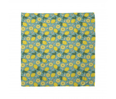 Rhythmic Citrus Blossoms Bandana