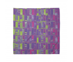 Abstract Distorted Cubes Bandana