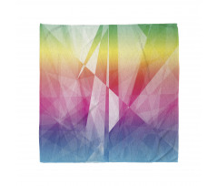 Mosaic Rainbow Geometric Art Bandana