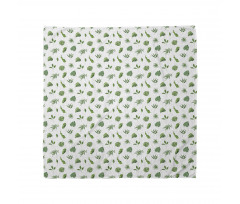 Simple Tropic Leaves Bandana