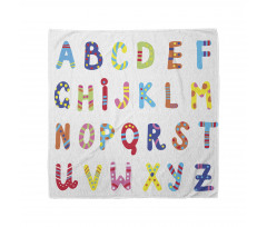 Funny Colorful Letters Bandana