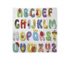 Happy Educational Letters Bandana