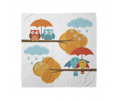 Autumn Cloud Bird Cartoon Bandana