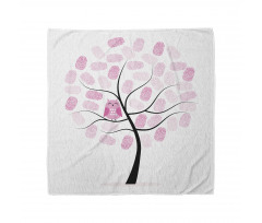 Tree with Fingerprints Bandana