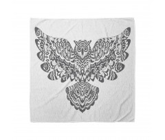 Monochrome Open Wings Bandana