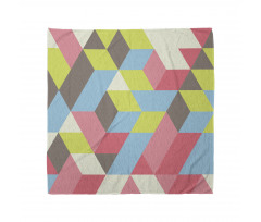 Colorful Polygonal Pattern Bandana