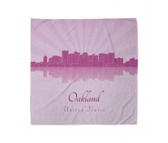 Calligraphic City Skyline Bandana