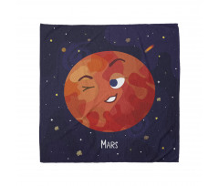 Mars Cartoon Character Bandana