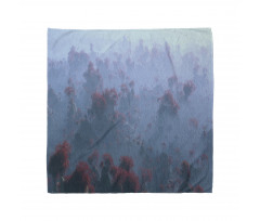 Autumn Trees in Mist Bandana