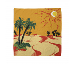 Wind Rippled Sand and Trees Bandana