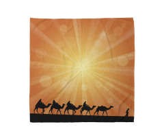 Sunburst Effect and Camels Bandana