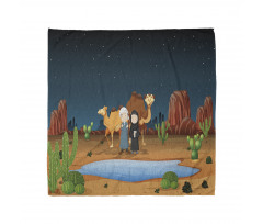 People Camels Cactus Bandana