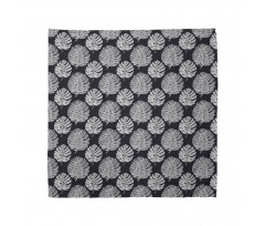 Modernistic Leaves Art Bandana