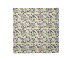 Spotted Orchid Flower Bandana