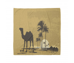 Camel and Palm Trees Sunset Bandana