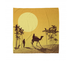 Camel Men and Palms Bandana