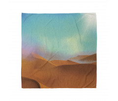 Fine Art Desert and Sky Scene Bandana