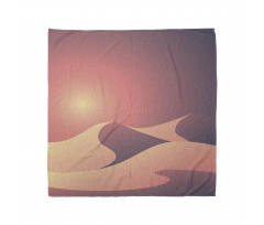 Warm Colors Sky and Desert Bandana