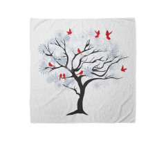 Birds Flying on a Tree Bandana