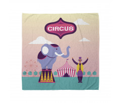 Elephant Acrobat Tent Ferris Bandana