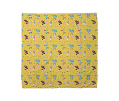 Birthday Party Circus Animals Bandana