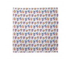 Carnival Women Faces Pattern Bandana